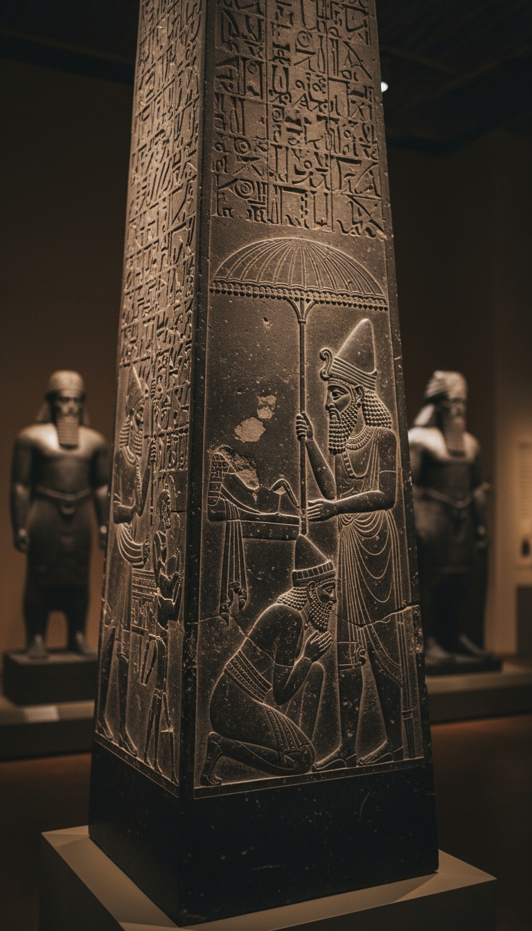 The Only Picture of a Bible King Shows Him Bowing to Assyria