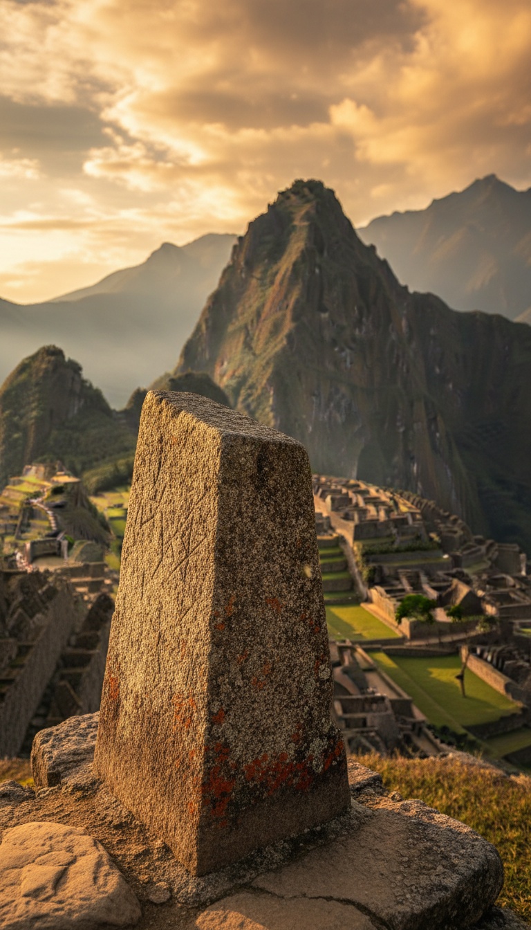 Machu Picchu's Sun Stone Survived Conquest. A Beer Ad Broke It