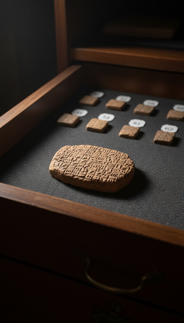 Bible Officer's Gold Receipt Found in a British Museum Drawer