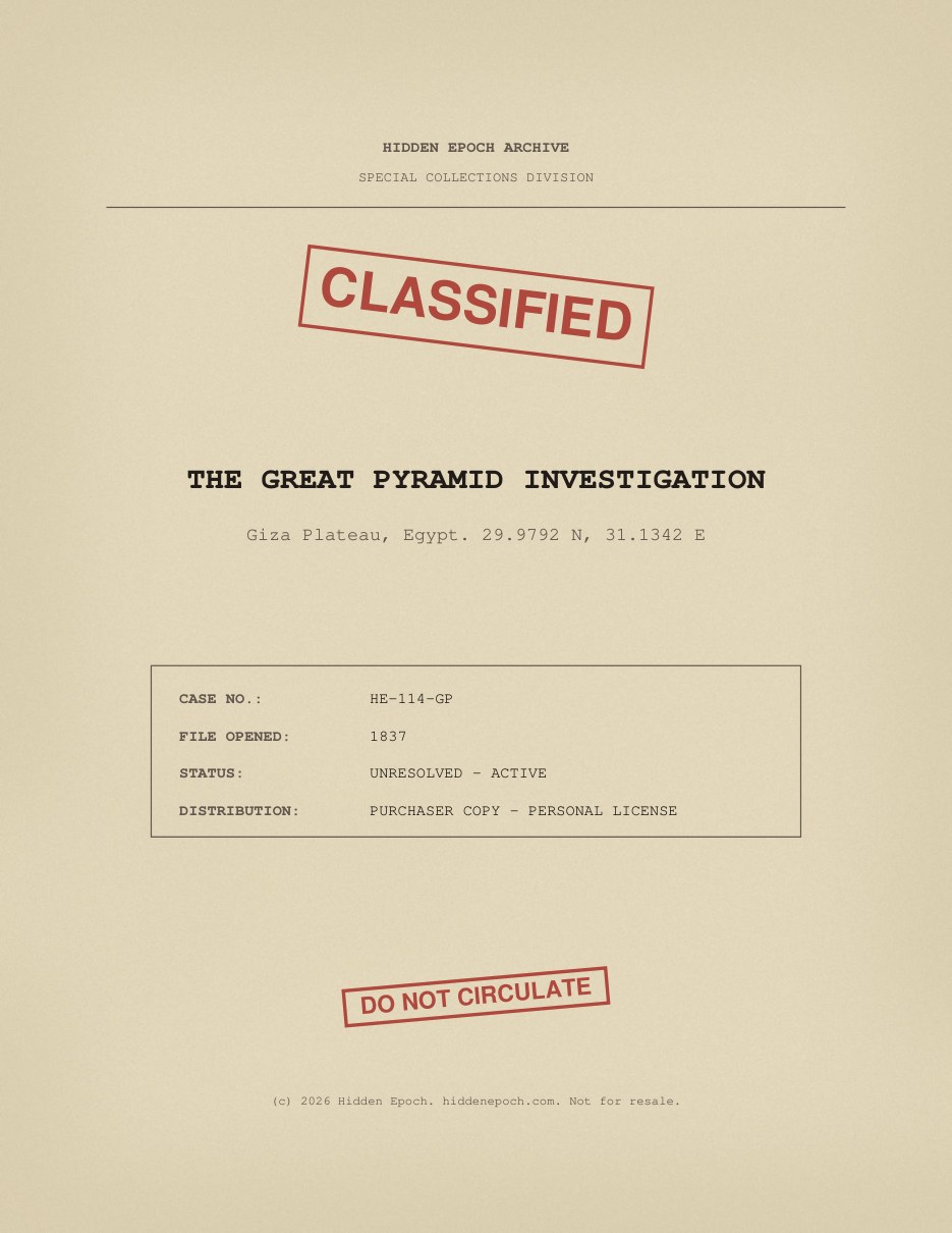 The Classified Case Files